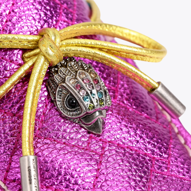 Kurt Geiger mujer mocasín águila londinense 2LPR218 | calzados combinación rosa